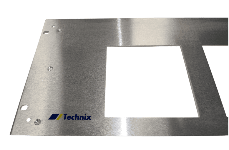 Sérigraphie sur plaque en aluminium