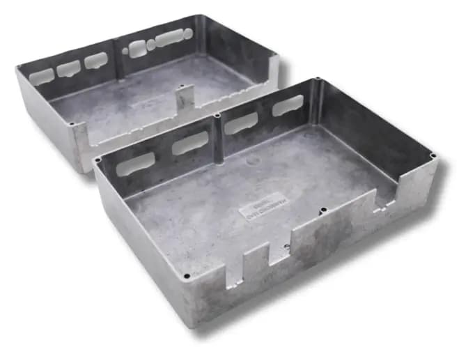 Usinage pour boitiers en fonte d'aluminium