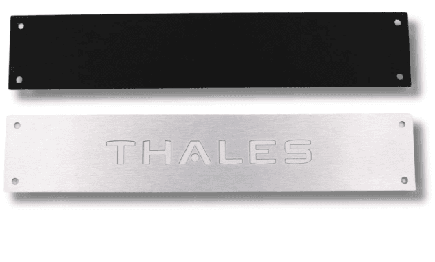 Gravure laser profonde sur aluminium