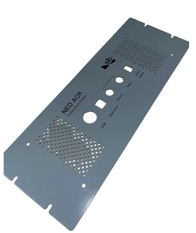 Sérigraphie sur pièce en aluminium