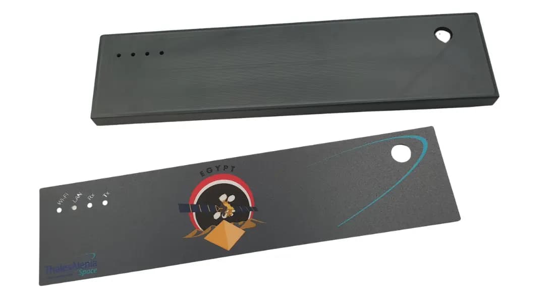 Impression numérique quadri couleur de face avant en lexan 