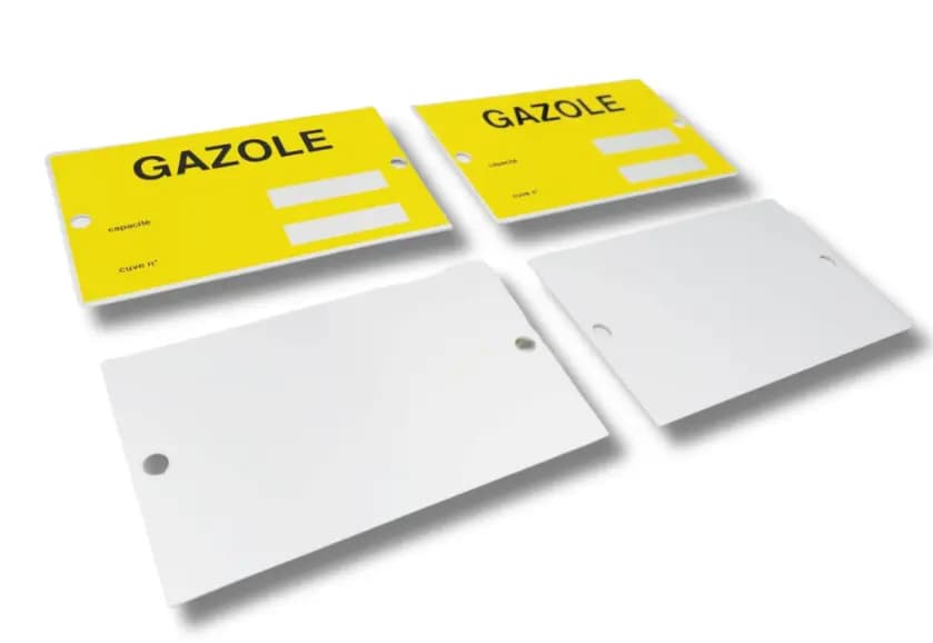 Sérigraphie sur plaques en aluminium à Reims (51)